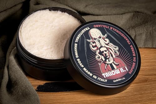 The Goodfellas' Smile Tallow No.1 Shaving Soap - Made in Italy