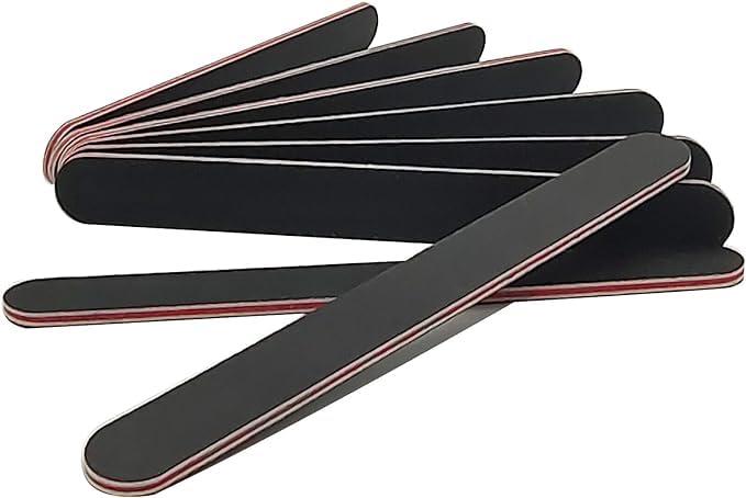 21 Pcs Double-Sided Nail Files 100/180 Grit for Manicures