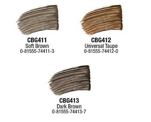 L.A. COLORS Tinted Brow Gel Universal Taupe Pack of 3 - Long-Lasting, Smudge-Proof