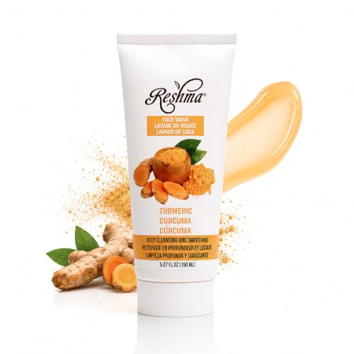 Reshma Beauty Turmeric Face Wash - Brightening & Gentle Cleanser for All Skin Types