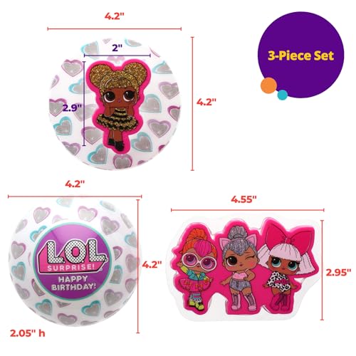 L.O.L. Surprise! Cake Decoration Set with Cookie Cutter & Sprinkles