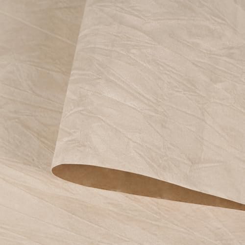 CRE8TIVE Beige Crinkle Velvet Drawer Liner, 12"x80" Self Adhesive