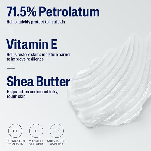 Cetaphil Healing Ointment for Dry Skin, 3 oz - Hypoallergenic & Fragrance-Free