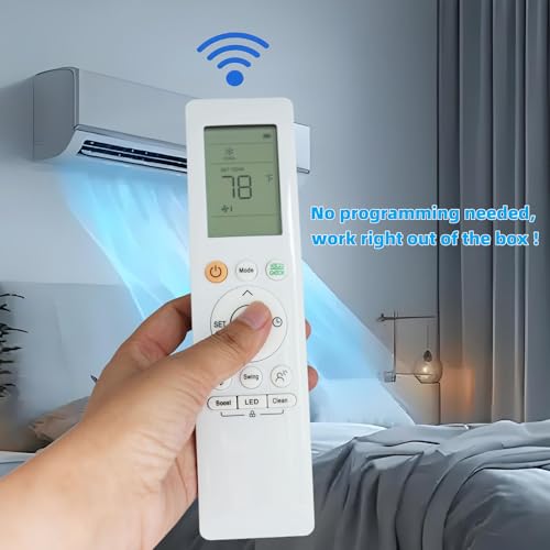 Replacement Remote Control for Midea A/C Models RG10A/RH10B