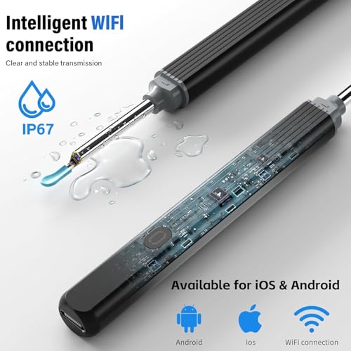 Ear Wax Removal Kit with 1080P Camera & 8 Tools - Morelax