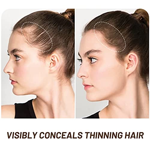 Root Touch Up Hair Powder - Medium Brown Hair Concealer for Gray Roots