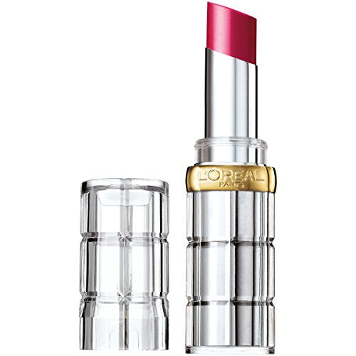 L'Oreal Paris Colour Riche Shine Lipstick Glassy Garnet 0.1 oz – Hydrating, Glossy Finish