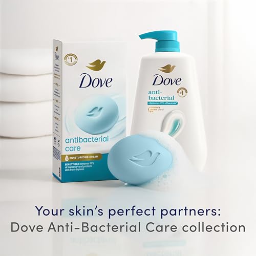 Dove Antibacterial Care Beauty Bar Soap - Moisturizing 6 Count