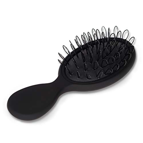 Mini Black Loop Brush for Human & Synthetic Hair Extensions