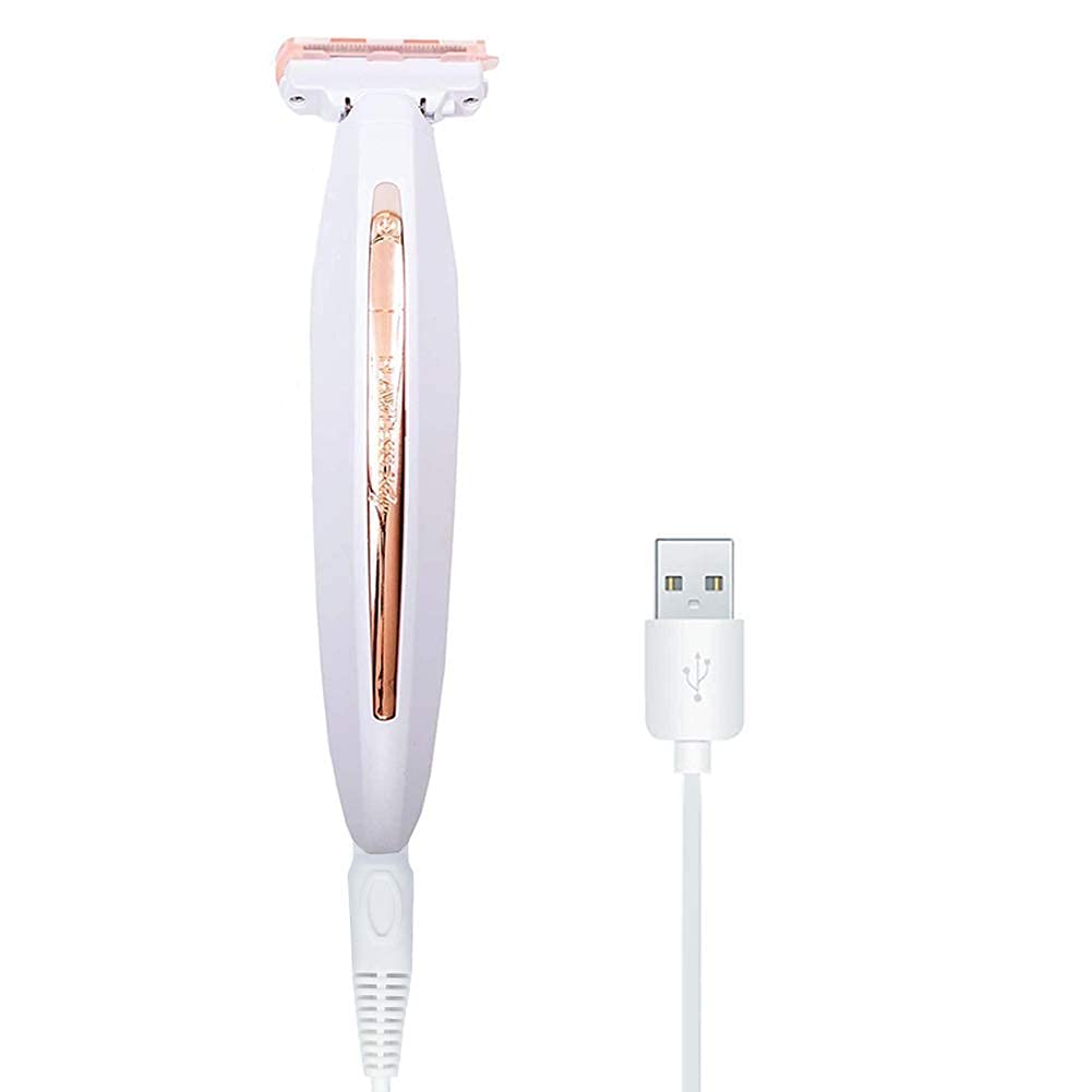 USB Cord Fast Charging Cable for Finishing Touch Flawless Body Electric Shaver Flawless Cord Replacement Charger (5V, 39.4In, White 1pcs)