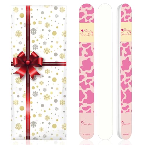 Maryton Nail Buffer 3-Piece Set for Natural Nails, High-Gloss Shine, Salon-Quality