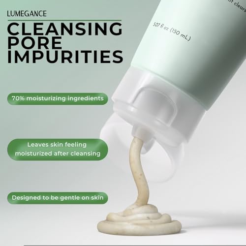 LUMEGANCE Heartleaf & BHA Deep Pore Cleansing Foam, 150ml