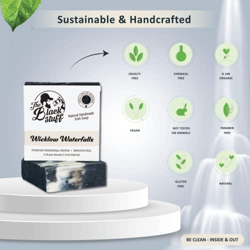 Handmade All-Natural Bar Soap for Men - Wicklow Waterfalls