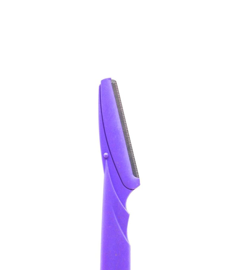 ARABESKS Eyebrow & Face Razors for Women – Dermaplaning Tool with Safety Guard, Eco-Friendly Handle – Peach Fuzz Remover, 3-Pack