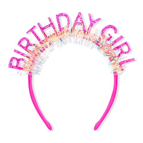 CAVETEE Birthday Crown Tiara for Women and Girls - Party Decoration