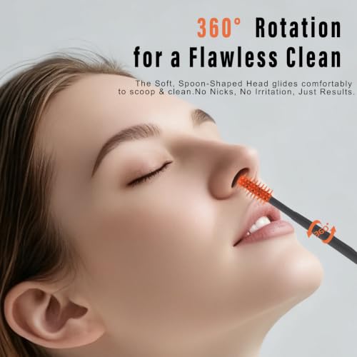 FROADB Gray 4-Pack Upgraded Staggered Blade Nose Hair Trimmers - Pain-Free Men & Women