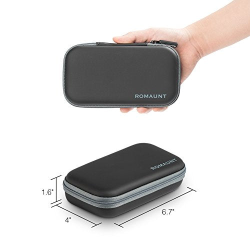 ROMAUNT Portable Espresso Maker Case for Nespresso Pods - Holds 8