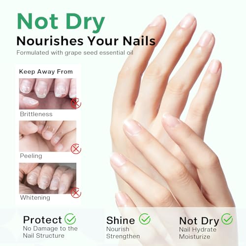 Glamonade Acetone Nail Polish Remover with Aloe Vera - 6.34 Fl Oz