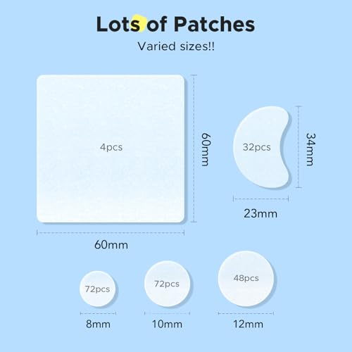 LitBear Large Pimple Patches - XL Hydrocolloid Acne Stickers (228 Count)