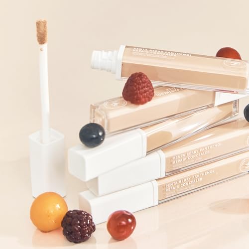 HEVEBLUE Penta Berry Panthenol Repair Concealer - Ivory, Full Coverage