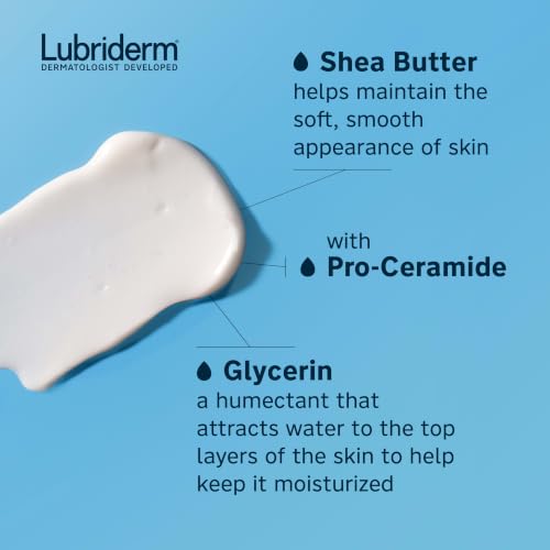 Lubriderm Daily Moisture Body Lotion with Pro-Ceramide, 24 fl oz