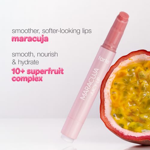 tarte Maracuja Juicy Lip Balm Gloss in Rose - Nourishing Hydration