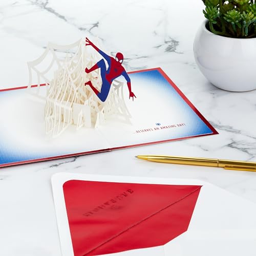 Hallmark Spider-Man 3D Pop-Up Card for Any Occasion