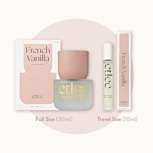 ETLEÉ French Vanilla Eau de Parfum - Long-Lasting Oriental Luxury Fragrance