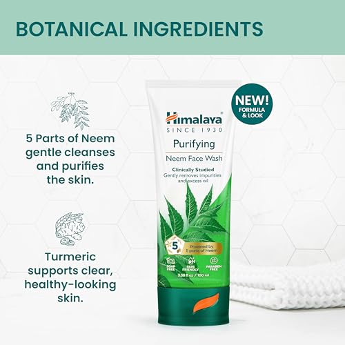 Himalaya Neem Face Wash for Oily Skin - 3.38 fl oz