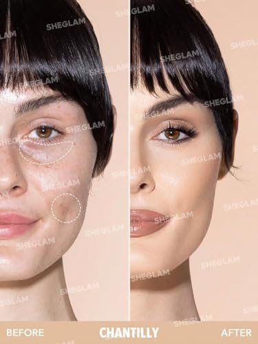 SHEGLAM Complexion Boost Concealer with Sponge Applicator - Chantilly