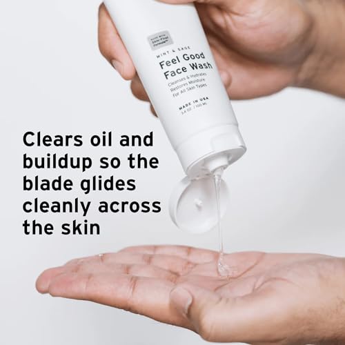 Supply Face Wash for Men – Exfoliating Facial Cleanser with Aloe & Tea Tree