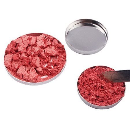 10 Pack 1/2oz Aluminum Metal Tin Containers with Screw Top - Travel & Cosmetic Storage