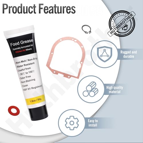KitchenAid Mixer Gasket Replacement with Food Grade Grease