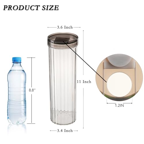 Airtight Clear Plastic Pasta Storage Container with Lid