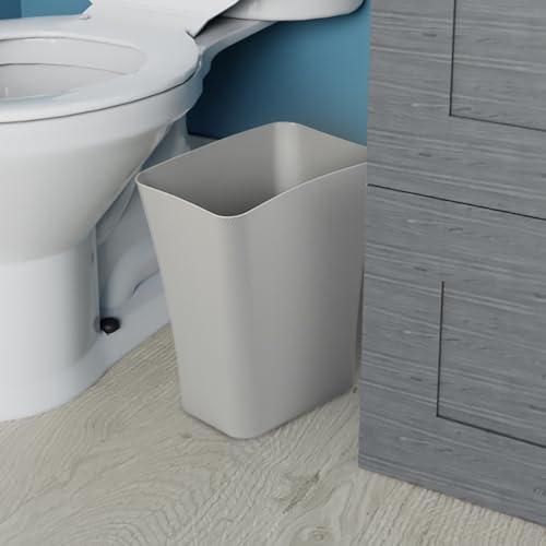 Clorox Textura Slim Trash Can - 3.1 Gallon Compact Waste Basket