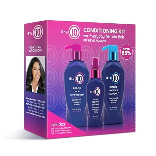 It's a 10 Miracle Conditioning Trio Kit