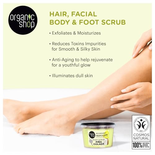 Organic Shop Coconut & Pineapple Nourishing Body Scrub - 250ml