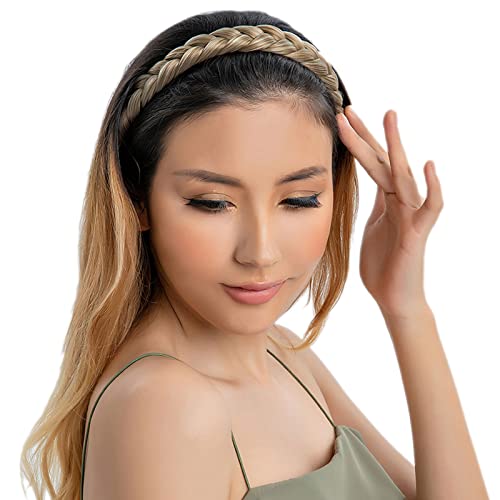 3 Strand Thick Braid Headband for Women SG-YLN-WG03 | Soft Stretch Fit for Effortless Style