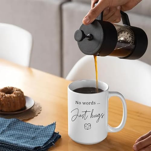 Sympathy Mug with Heartfelt Quote - 15oz Ceramic Coffee Cup