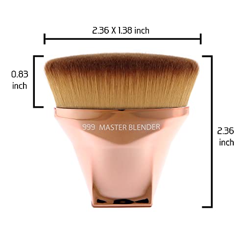 Bdellium Tools Studio Series 999 Makeup Foundation Brush - Soft Synthetic Fibers