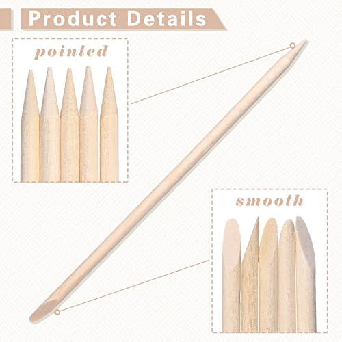 400 Pcs Wooden Wax Spatulas for Facial & Body Hair Removal - Demissle Mini Applicators