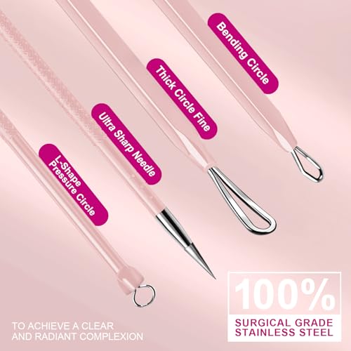 Teenitor 2-in-1 Blackhead Extractor Tool Kit for Clear Skin