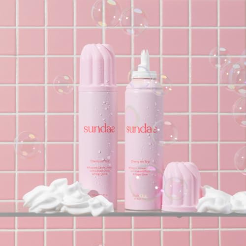 Cherry Scented Sundae Whipped Shower Foam - Cherry on Top 8.9 fl oz