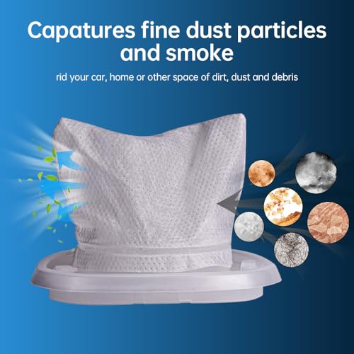 HNVCF10 Replacement Filters for Black & Decker Handheld Vacuums - 6 Pack