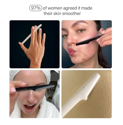 Nimbi Dermaplaner Razor Set for Facial Hair Removal & Exfoliation - 3 Pack
