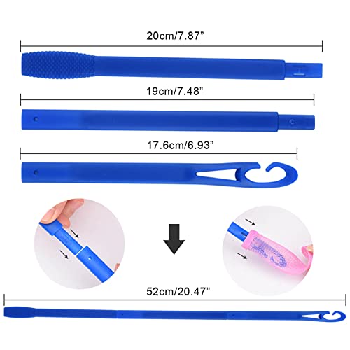 Orgrimmar 30PCS No Heat Magic Hair Curlers for Extra Long Hair (55cm)