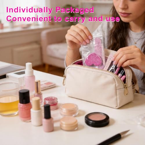 Suseniii 32-Piece Disposable Manicure Kit for Press-On Nail Prep