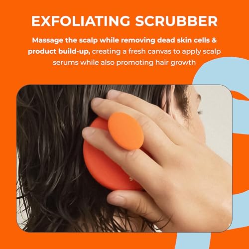 Straand Exfoliating Scalp Brush - Silicone Hair Massager & Scrubber