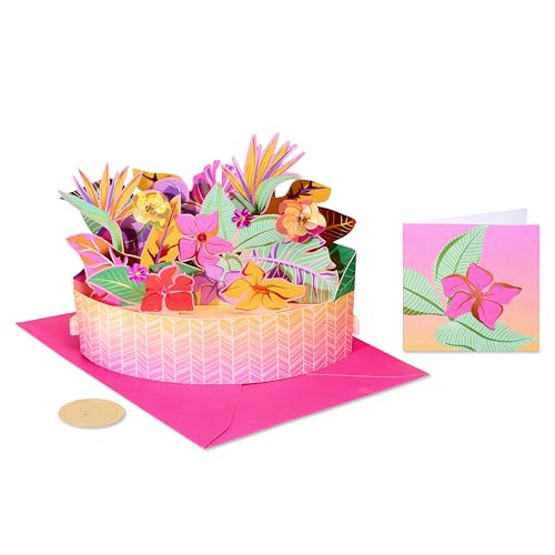 Papyrus Tropical Pop-Up Card for Birthdays & All Occasions