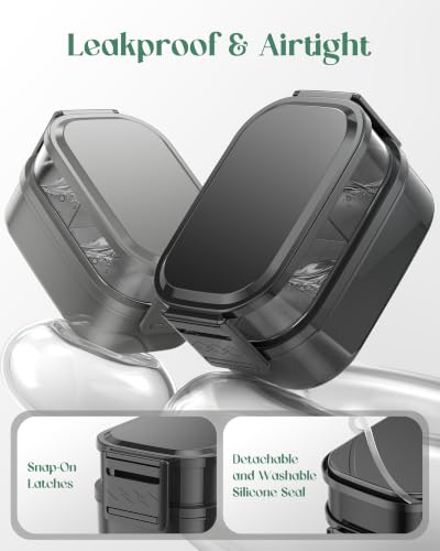 Adjustable 65 oz Bento Lunch Box - 3-Tier Leakproof Container